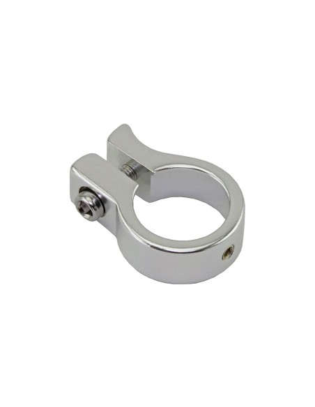 Alloy Seatpost Clamp Outer Diameter 25.4mm 322 Chrome.